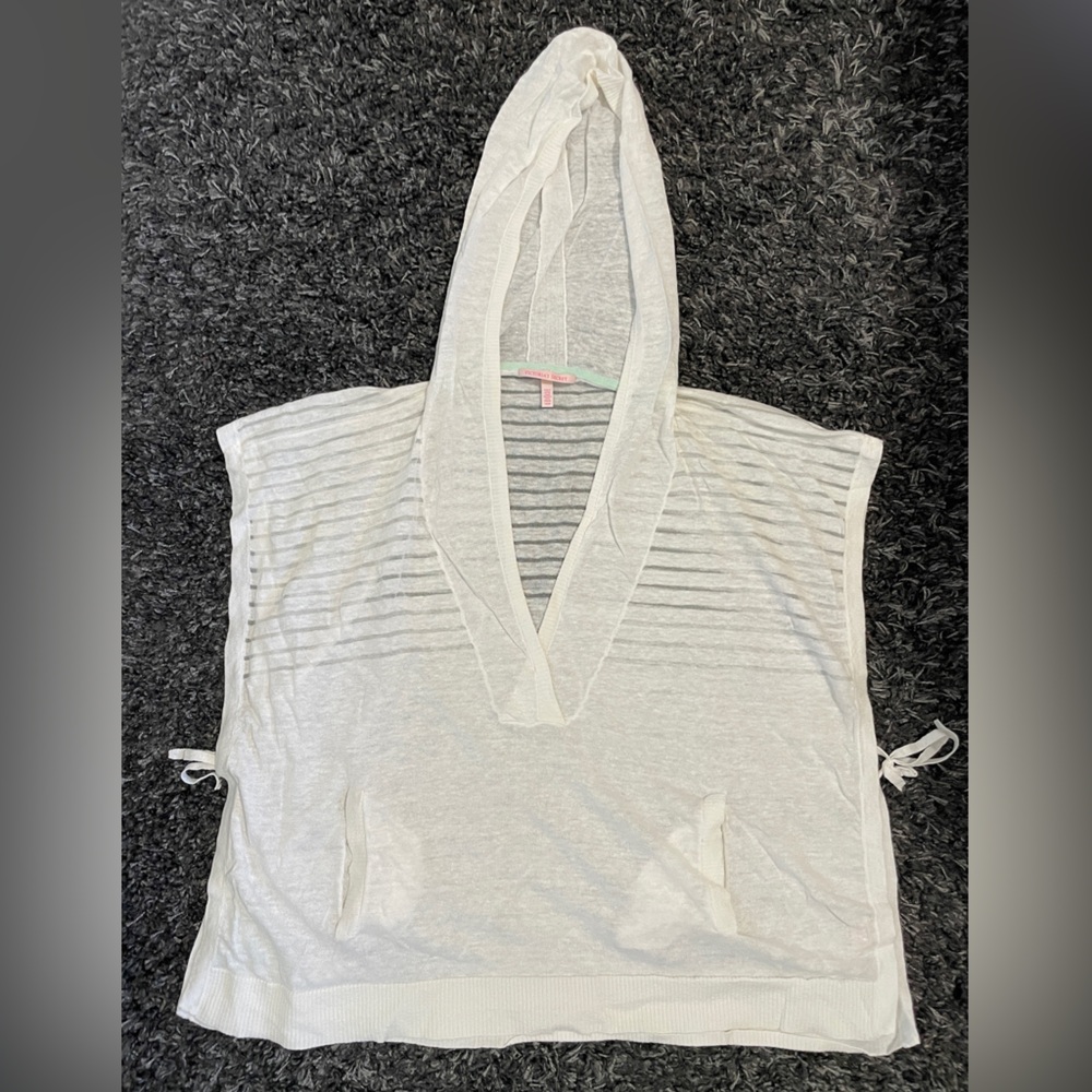 Victoria’s Secret Side-Tie Hooded Poncho